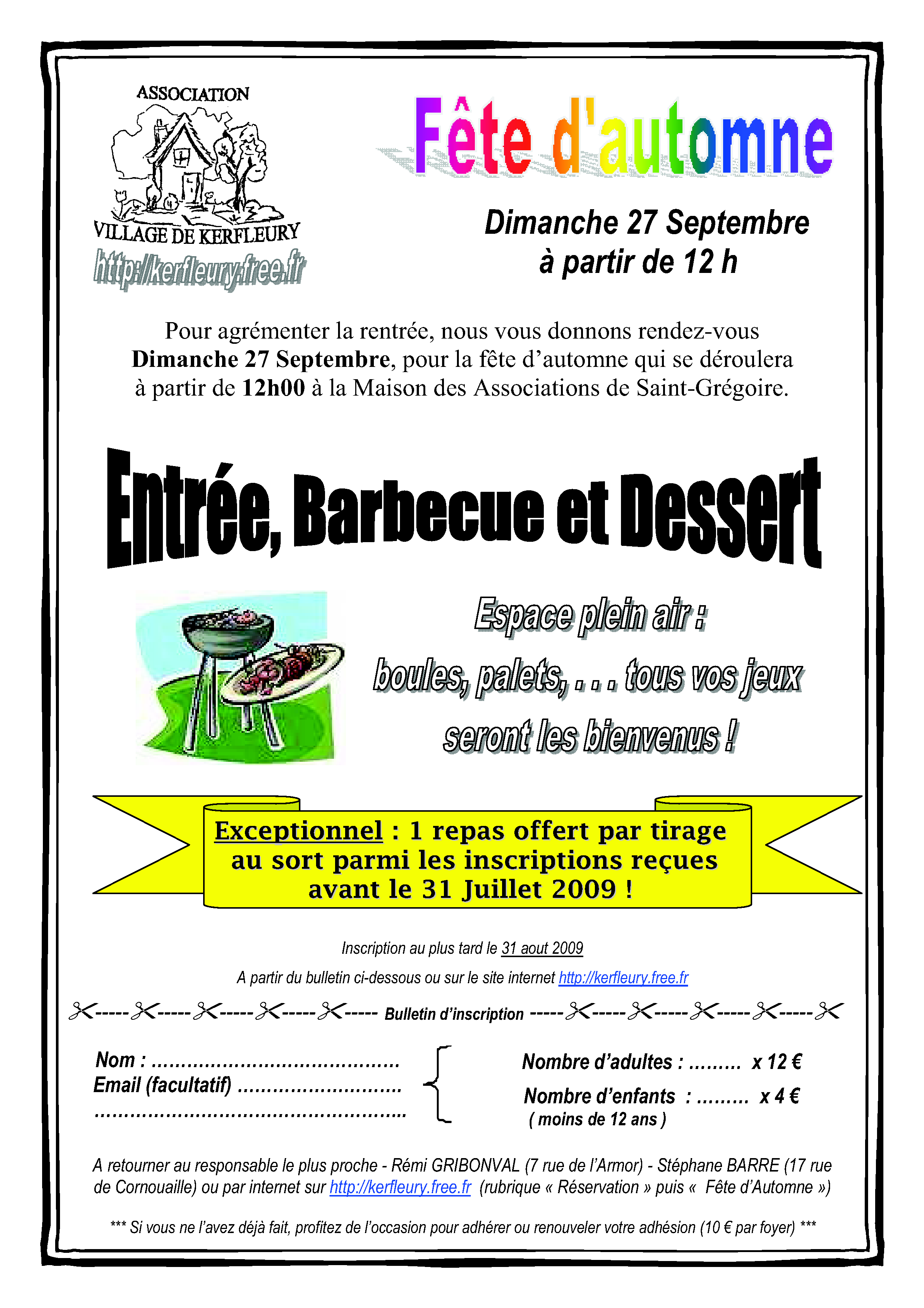 Fête d&rsquo;automne 2009