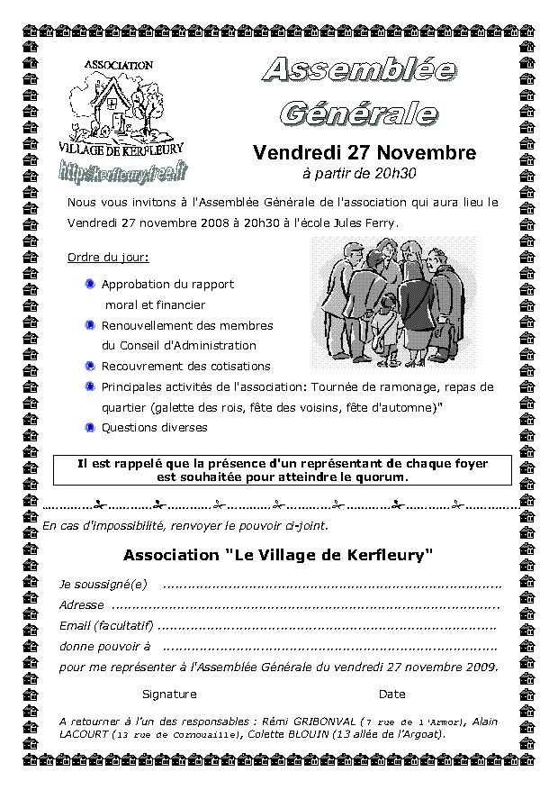 Assemblée générale 2009