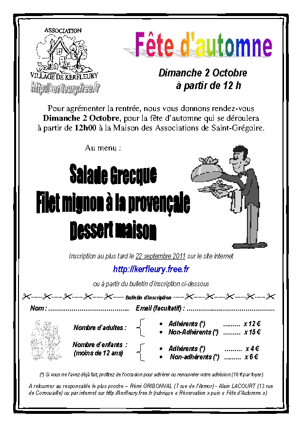 Fête d’automne 2011