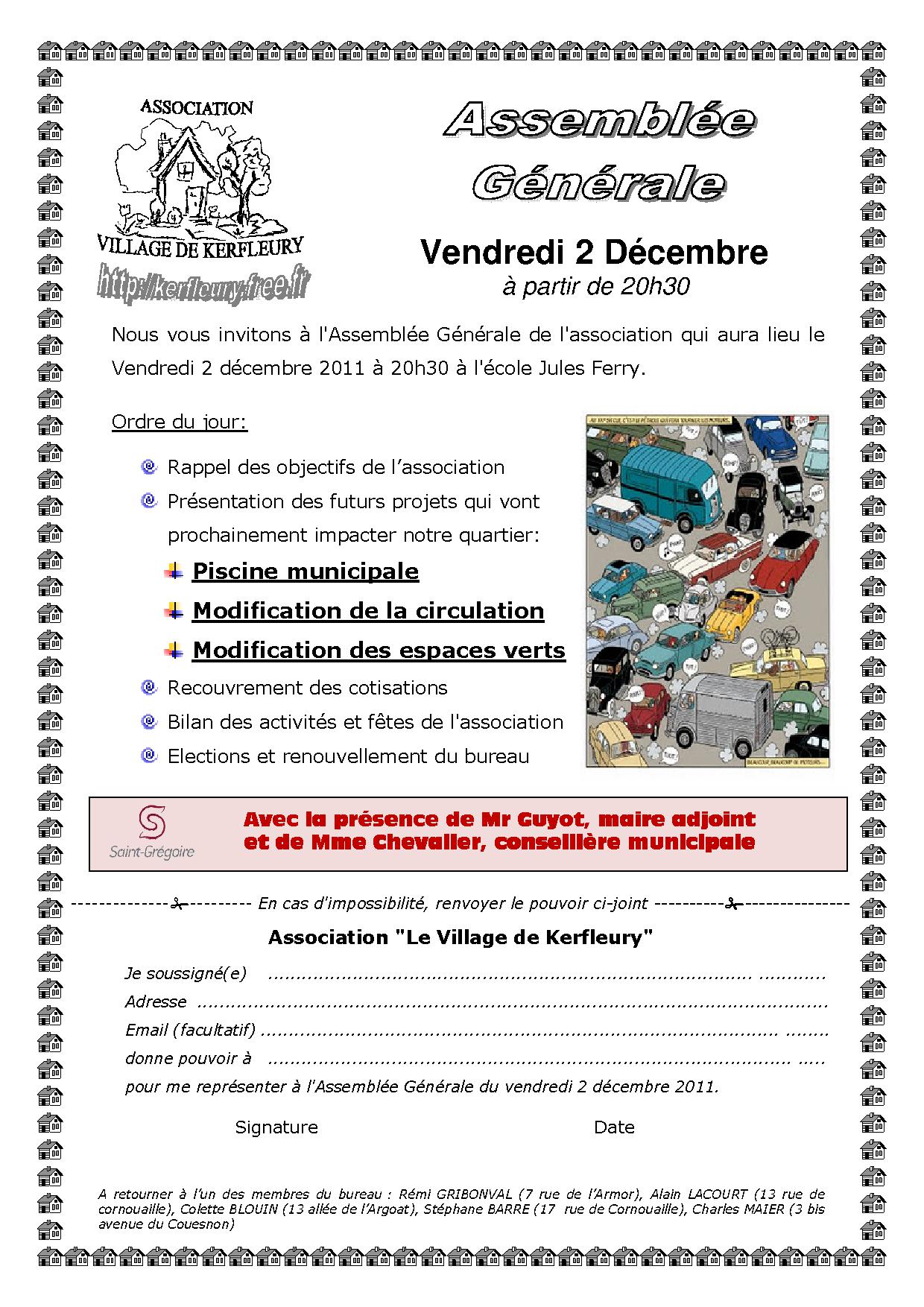 Assemblée générale 2011