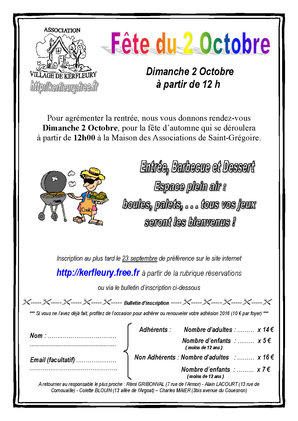 Fête d’automne 2016