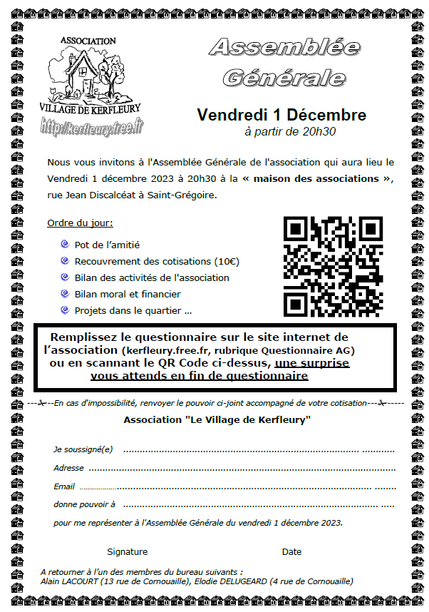 Assemblée Générale 2023